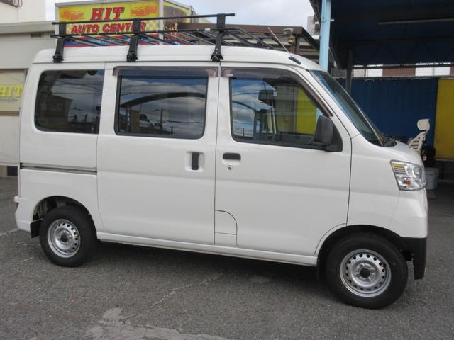 ハイゼットカーゴ ＤＸ　４速ＡＴ　リモコンキー　ＥＴＣ　Ｗエアバッグ　ＡＢＳ　ハイルーフ　アイドリングストップ　光軸レベライザー　プライバシーガラス　４人乗り　ＡＭＦＭラジオ（15枚目）