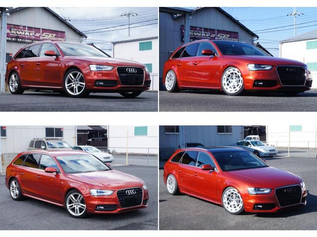 Ａ４アバント ２．０ＴＦＳＩ　２．０ＴＦＳＩ（５名）Ｓラインパッケージ　ＲＳグリル　Ｎｅｗ車高調　ｒａｄｉ８－１８インチ　ルーフブラック（23枚目）