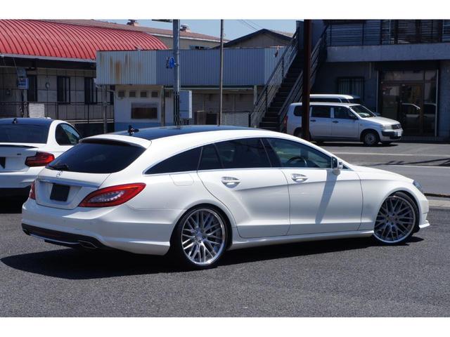 ＣＬＳ３５０シューティングブレークＡＭＧスポツパック　レーダーセーフティＰＫＧ　ローダウン　ＷＯＲＫ２０インチ　Ｎｅｗタイヤ　ルーフブラック　バンパーシェイブ　パナメリカーナグリル(16枚目)