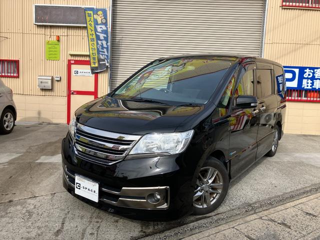 セレナ ライダー ブラックライン S-ハイブリッド 両側電動スライド ETC ブルートゥース フルセグ(14枚目)