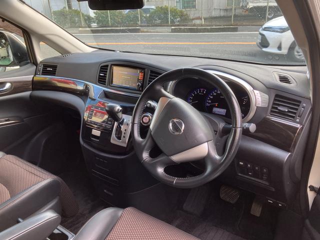 エルグランド 350ハイウェイスター 両側電動スライド パワーバックドア SDナビ ブルートゥース フルセグ ETC(8枚目)