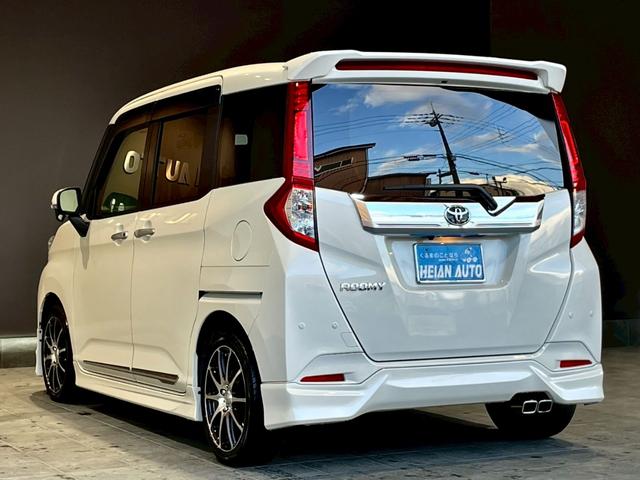 ルーミー カスタムＧ－Ｔ　ワンオーナー　禁煙車　モデリスタフルエアロ　純正９インチナビ　バックカメラ　ＥＴＣ　ドラレコ　クルコン　オートハイビーム　両側電動スライドドア　ＬＥＤ　ＵＳＢ　フルセグＴＶ　Ｂｌｕｅｔｏｏｔｈ（29枚目）