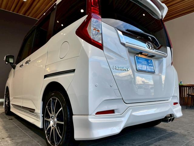 ルーミー カスタムＧ－Ｔ　ワンオーナー　禁煙車　モデリスタフルエアロ　純正９インチナビ　バックカメラ　ＥＴＣ　ドラレコ　クルコン　オートハイビーム　両側電動スライドドア　ＬＥＤ　ＵＳＢ　フルセグＴＶ　Ｂｌｕｅｔｏｏｔｈ（34枚目）