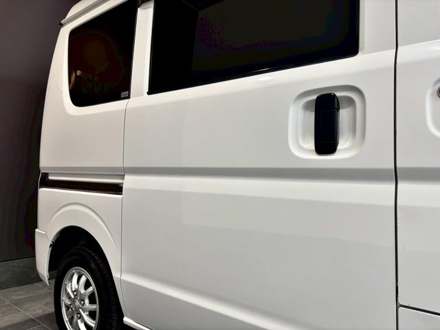 スクラム ＰＣスペシャル　禁煙車　社外ナビ　バックカメラ　ＥＴＣ　キーレス　社外ＬＥＤヘッドライト　社外アルミホイール　電格ミラー　フルセグＴＶ　Ｂｌｕｅｔｏｏｔｈ　ＤＶＤ　ＣＤ　マット　バイザー　スペアキー（18枚目）