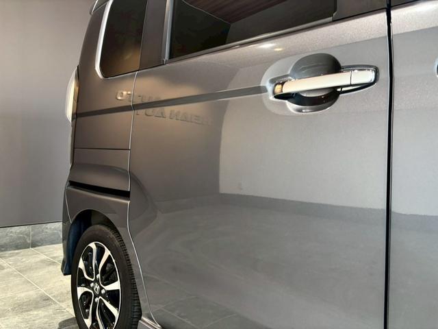 Ｎ－ＢＯＸカスタム Ｇ・Ｌホンダセンシング　禁煙車　純正ナビ　バックカメラ　ＥＴＣ　純正ドラレコ　フルセグＴＶ　レーダークルーズコントロール　ＬＥＤヘッドライト　電格ミラー　片側電動スライドドア　ＣＤ　ＤＶＤ　Ｂｌｕｅｔｏｏｔｈ　スペアキー（18枚目）