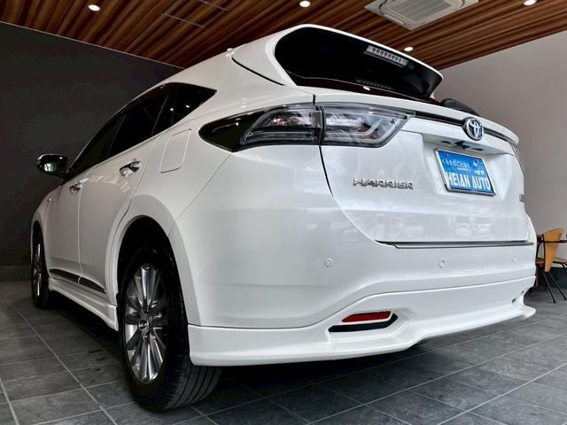 ハリアーハイブリッド プレミアム　アドバンスドパッケージ　禁煙車　メーカーナビ　純正エアロ　全方位モニター　ＥＴＣ　１００Ｖアクセサリーコンセント　ＪＢＬサウンド　ＬＥＤヘッドライト　クリアランスソナー　パワーバックドア　パワーシート　ＴＶキャンセラー（32枚目）