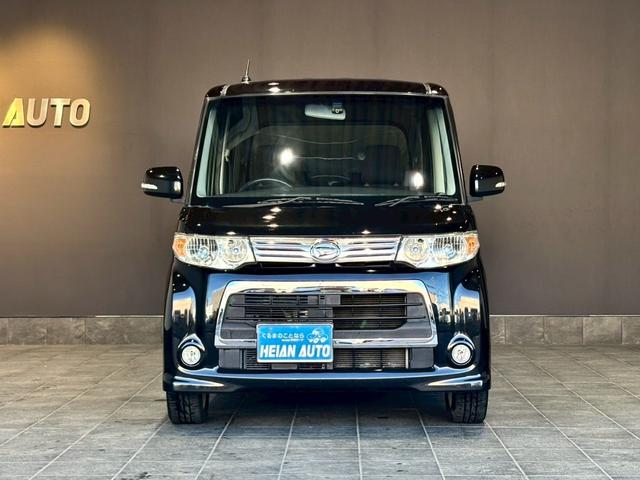 タント カスタムＸ　禁煙車　片側電動スライドドア　ナビ　ドラレコ　スマートキー　電格ミラー　ＤＶＤ　ＣＤ　純正アルミホイール　マット　バイザー（8枚目）
