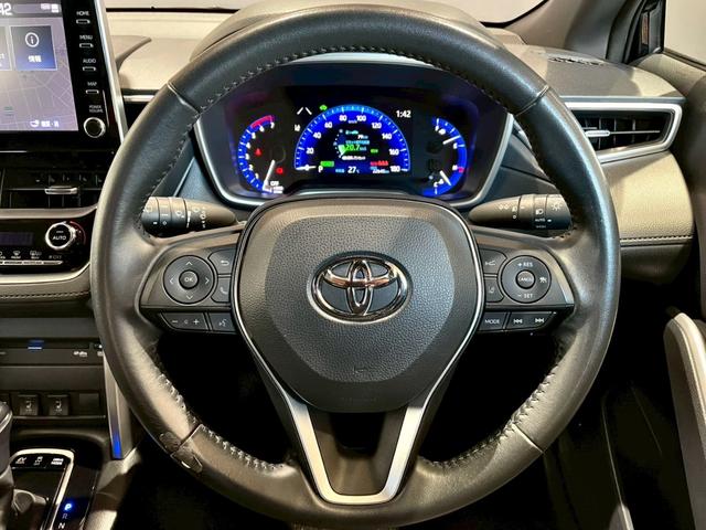 カローラクロス ハイブリッド　Ｚ　ワンオーナー　禁煙車　メーカーディスプレイオーディオ　全方位モニター　ＢＳＭ　ＥＴＣ　前後ドラレコ　パワーシート　パワーバックドア　クルコン　ＬＥＤヘッドライト　Ｂｌｕｅｔｏｏｔｈ　ＤＶＤ　ＣＤ（34枚目）