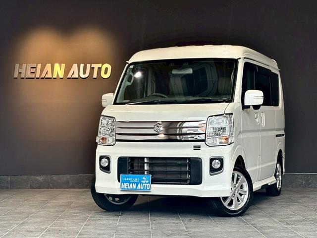 エブリイワゴン ＰＺターボスペシャル　禁煙車　ハイルーフ　社外ナビ　バックカメラ　両側電動スライドドア　オートライト　ＨＩＤヘッドライト　電格ミラー　コーナーセンサー　ＵＳＢ　オートステップ　ＣＤ　ＤＶＤ　Ｂｌｕｅｔｏｏｔｈ（7枚目）