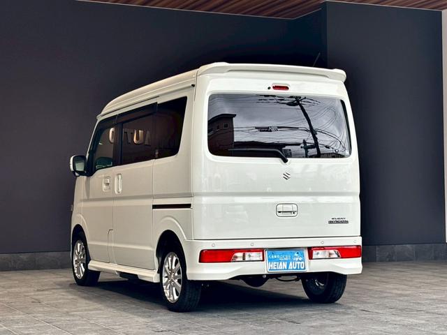 エブリイワゴン ＰＺターボスペシャル　禁煙車　ハイルーフ　社外ナビ　バックカメラ　両側電動スライドドア　オートライト　ＨＩＤヘッドライト　電格ミラー　コーナーセンサー　ＵＳＢ　オートステップ　ＣＤ　ＤＶＤ　Ｂｌｕｅｔｏｏｔｈ（25枚目）