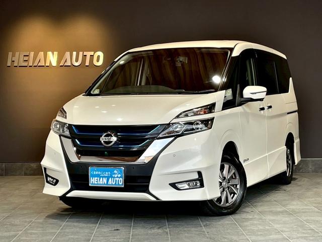 セレナ e-パワー ハイウェイスターV 禁煙車 純正ナビ 全方位モニター プロパイロット パーキングアシスト デジタルインナーミラー 両側電動スライドドア ETC ドラレコ シートヒーター ハンドルヒーター Bluetooth DVD CD(7枚目)