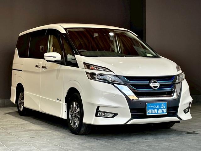 セレナ e-パワー ハイウェイスターV 禁煙車 純正ナビ 全方位モニター プロパイロット パーキングアシスト デジタルインナーミラー 両側電動スライドドア ETC ドラレコ シートヒーター ハンドルヒーター Bluetooth DVD CD(10枚目)