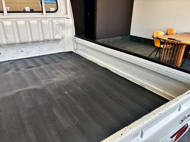 ハイゼットトラック スタンダード 禁煙車 社外ナビ ETC Bluetooth CD TV スペアキー マット バイザー 荷台マット(27枚目)