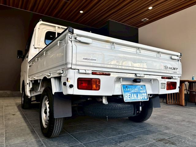 ハイゼットトラック スタンダード 禁煙車 社外ナビ ETC Bluetooth CD TV スペアキー マット バイザー 荷台マット(33枚目)