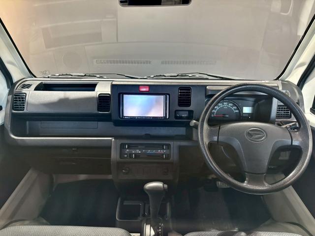 ハイゼットトラック スタンダード 禁煙車 社外ナビ ETC Bluetooth CD TV スペアキー マット バイザー 荷台マット(34枚目)