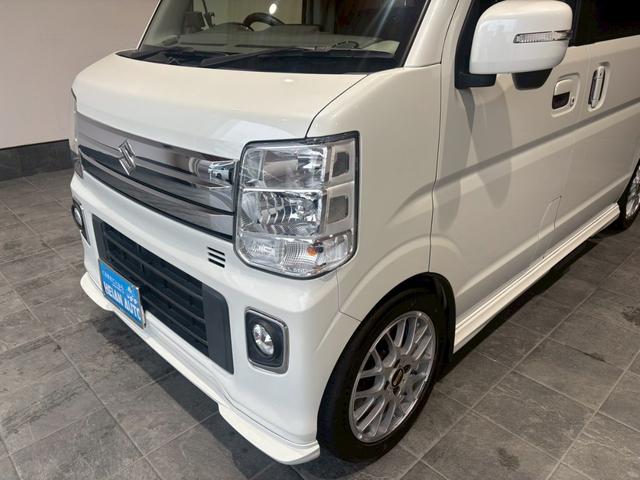 エブリイワゴン ＰＺターボスペシャル　ワンオーナー　禁煙車　ベッドキット　ロッドホルダー　ＢＢＳアルミホイール　外品ナビ　バックカメラ　ＥＴＣ　ドラレコ　スマホホルダー　両側電動スライドドア　外品マフラー　フルセグＴＶ　Ｂｌｕｅｔｏｏｔｈ（10枚目）