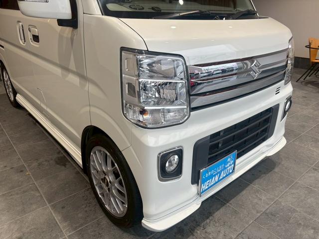 エブリイワゴン ＰＺターボスペシャル　ワンオーナー　禁煙車　ベッドキット　ロッドホルダー　ＢＢＳアルミホイール　外品ナビ　バックカメラ　ＥＴＣ　ドラレコ　スマホホルダー　両側電動スライドドア　外品マフラー　フルセグＴＶ　Ｂｌｕｅｔｏｏｔｈ（17枚目）