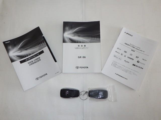 ＧＲ８６ ＲＺ　フルセグ　メモリーナビ　ＤＶＤ再生　ミュージックプレイヤー接続可　バックカメラ　衝突被害軽減システム　ＥＴＣ　ドラレコ　ＬＥＤヘッドランプ　ワンオーナー　フルエアロ　記録簿（34枚目）
