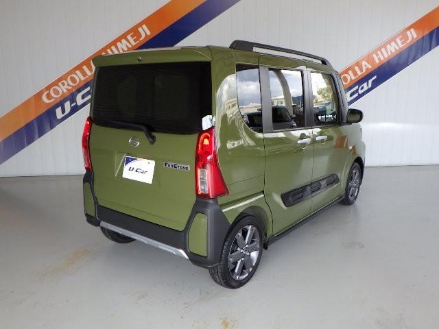 タント ファンクロスターボ　フルセグ　メモリーナビ　ＤＶＤ再生　ミュージックプレイヤー接続可　バックカメラ　衝突被害軽減システム　両側電動スライド　ＬＥＤヘッドランプ　フルエアロ　アイドリングストップ（3枚目）