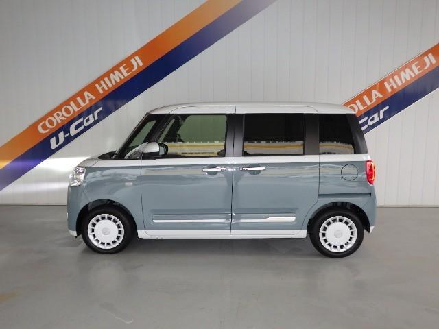 ムーヴキャンバス ストライプスＧ　衝突被害軽減システム　両側電動スライド　ＬＥＤヘッドランプ　アイドリングストップ（2枚目）