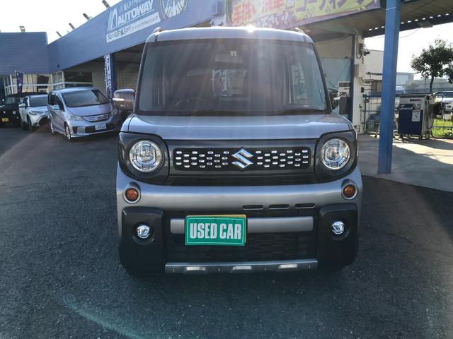 スペーシアギア ハイブリッドXZ アイストップ ドライブレコーダ AHB VSA シートヒター 車線逸脱 クルーズコントロール フルタイム4WD パワーウインドウ LED イモビライザー ナビTV キーフリー ETC付き メモリーナビ(2枚目)