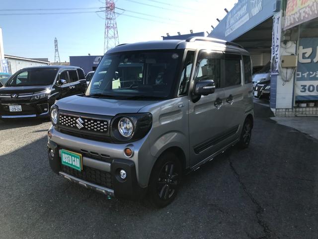 スペーシアギア ハイブリッドXZ アイストップ ドライブレコーダ AHB VSA シートヒター 車線逸脱 クルーズコントロール フルタイム4WD パワーウインドウ LED イモビライザー ナビTV キーフリー ETC付き メモリーナビ(4枚目)