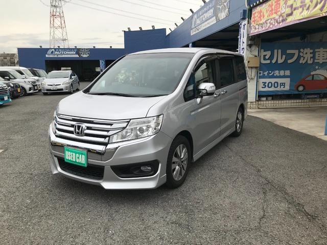 ステップワゴンスパーダ Z インターナビセレクション Rカメラ 横滑り防止機能 オートクルーズ 衝突安全ボディ パワステ フルセグ スマ-トキ- ABS パワーウィンドウ HDDナビ エアバッグ ウォークスルー フルフラットシート Wエアコン ナビ・TV(4枚目)