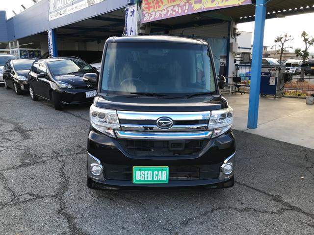タント カスタムＸ　トップエディションＳＡ　ＥＴＣ車載器　リアカメラ　衝突軽減装置　ＬＥＤヘッドライト　サイドエアバック　パワーウィンドウ　パワーステアリング　盗難防止機能　キーレス　エアコン　エコアイドル　助手席エアバッグ　ナビＴＶ　ＥＳＣ（2枚目）