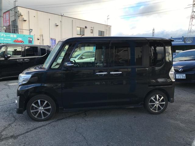 タント カスタムＸ　トップエディションＳＡ　ＥＴＣ車載器　リアカメラ　衝突軽減装置　ＬＥＤヘッドライト　サイドエアバック　パワーウィンドウ　パワーステアリング　盗難防止機能　キーレス　エアコン　エコアイドル　助手席エアバッグ　ナビＴＶ　ＥＳＣ（6枚目）