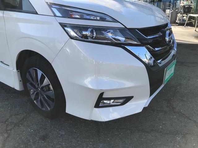 セレナ ハイウェイスター　Ｖセレクション　衝突安全ボディ　Ｉ－ＳＴＯＰ　地ＴＶ　ＶＤＣ　デュアルエアコン　Ａクルーズ　ＬＥＤヘッドライト　バックカメラ　オートライト　ＥＴＣ　３列シート　ＴＶナビ　キーレス　メモリーナビ　フルフラットシート（15枚目）
