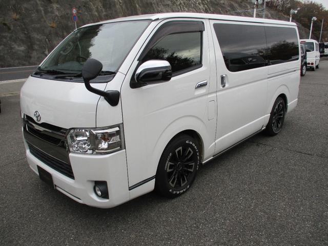 レジアスエースバン スーパーＧＬ　ダークプライム　ユーザー下取り　プッシュスタート　両側パワスラ　ＥＴＣ　ＬＥＤ　アルミホイール（4枚目）