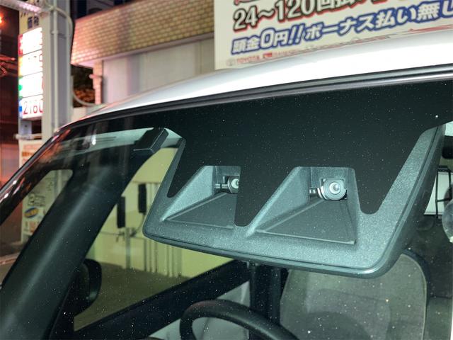 ムーヴキャンバス ストライプスＧターボ　９インチフローティングフルセグナビ　バックカメラ　インナーミラー型ドラレコ　ＥＴＣ２．０　シートヒーター　両側パワースライドドア　電動パーキング　プッシュスタート　ＬＥＤヘッドライト（46枚目）