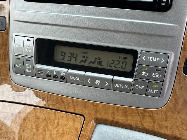 アルファードＧ ＭＳ　プライムセレクションＩＩ　ＨＤＤナビ　フルセグＴＶ　バックカメラ　キーレスキー　ＥＴＣ　ＨＩＤヘッドライト　フォグライト　ハーフレザーシート　両側電動スライドドア　ワンオーナー　３列シート　８人乗り　ＤＶＤ再生　電格ドアミラー（14枚目）