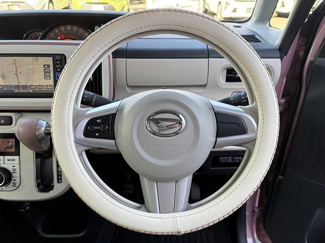 ムーヴキャンバス GホワイトアクセントVS SAIII 両側電動スライド・全方位カメラ・純正SDナビ・フルセグTV・LEDヘッドライト・レザー調シートカバー・フォグランプ・オートハイビーム・Bluetooth・ETC・スマートキー(9枚目)