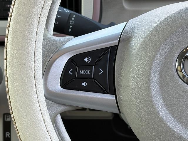 ムーヴキャンバス GホワイトアクセントVS SAIII 両側電動スライド・全方位カメラ・純正SDナビ・フルセグTV・LEDヘッドライト・レザー調シートカバー・フォグランプ・オートハイビーム・Bluetooth・ETC・スマートキー(14枚目)