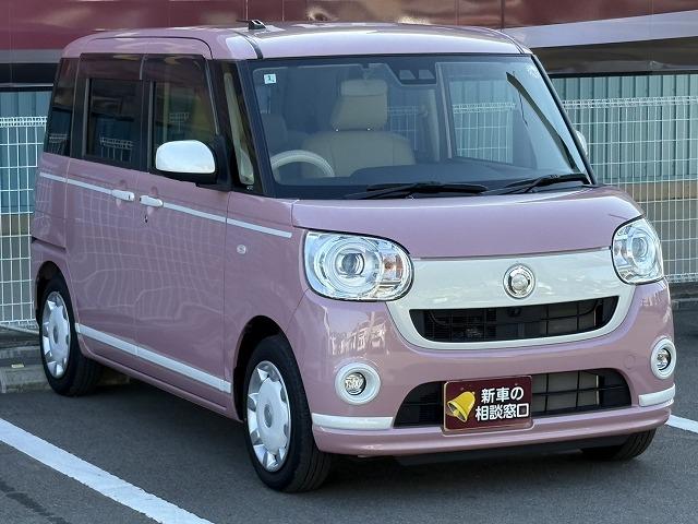 ムーヴキャンバス GホワイトアクセントVS SAIII 両側電動スライド・全方位カメラ・純正SDナビ・フルセグTV・LEDヘッドライト・レザー調シートカバー・フォグランプ・オートハイビーム・Bluetooth・ETC・スマートキー(26枚目)