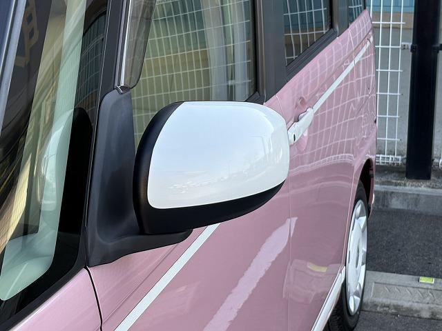 ムーヴキャンバス GホワイトアクセントVS SAIII 両側電動スライド・全方位カメラ・純正SDナビ・フルセグTV・LEDヘッドライト・レザー調シートカバー・フォグランプ・オートハイビーム・Bluetooth・ETC・スマートキー(34枚目)