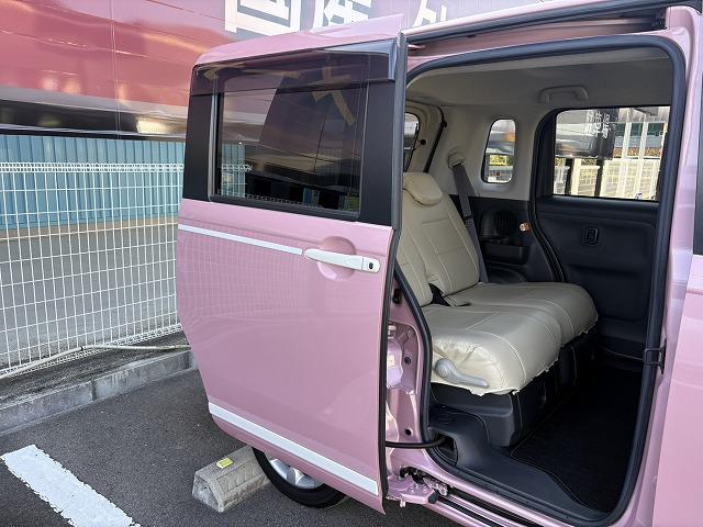 ムーヴキャンバス GホワイトアクセントVS SAIII 両側電動スライド・全方位カメラ・純正SDナビ・フルセグTV・LEDヘッドライト・レザー調シートカバー・フォグランプ・オートハイビーム・Bluetooth・ETC・スマートキー(40枚目)