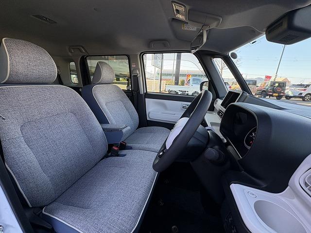 ムーヴキャンバス ストライプスＧ　両側電動スライド・ＬＥＤヘッドライト・シートヒーター・オートハイビーム・フォグライト・障害物センサー・衝突軽減ブレーキ・ステアリングリモコン・電動パーキングブレーキ・スマートキー（8枚目）