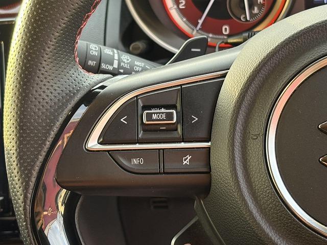 スイフトスポーツ ベースグレード　全方位モニタ・ＬＥＤヘッドライト・シートヒーター・レーダークルーズ・フルセグＴＶナビ・Ｂｌｕｅｔｏｏｔｈ・ＥＴＣ・スマートキー・ステアリングリモコン・衝突軽減ブレーキ・レーンキープアシスト・純正ＡＷ（11枚目）