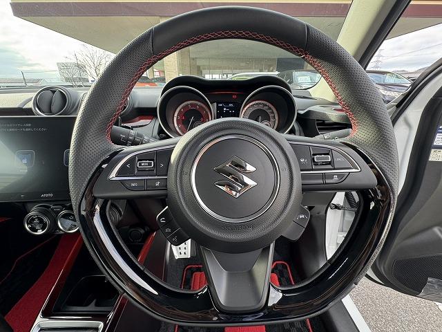 スイフトスポーツ ベースグレード　純正フルエアロ／Ｄプレイオーディオ／フルエアロ／ディスプレイオーディオ／ＢＴ／スマホ連携／バックカメラ／レーダークルーズコントロール／ミラー型ドラレコ／シートヒータ／スマートキー／ＬＥＤヘッドライト（12枚目）