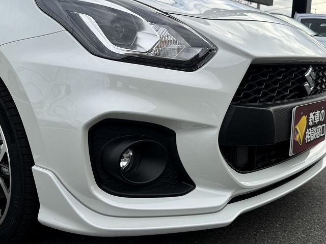 スイフトスポーツ ベースグレード　純正フルエアロ／Ｄプレイオーディオ／フルエアロ／ディスプレイオーディオ／ＢＴ／スマホ連携／バックカメラ／レーダークルーズコントロール／ミラー型ドラレコ／シートヒータ／スマートキー／ＬＥＤヘッドライト（56枚目）