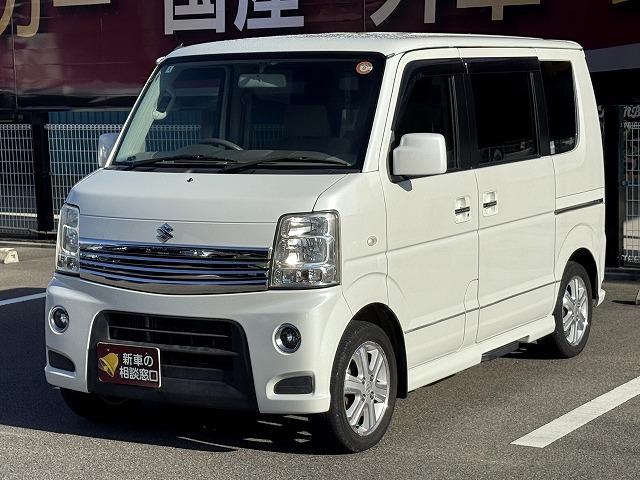 エブリイワゴン ＰＺターボスペシャル　両側電動スライド／オートステップ／キーレス／ナビ／ＴＶ／１４インチアルミ／ＣＤ／ＤＶＤ／ＥＴＣ／フォグライト／ＨＩＤヘッドライト／オートエアコン／ターボ（35枚目）