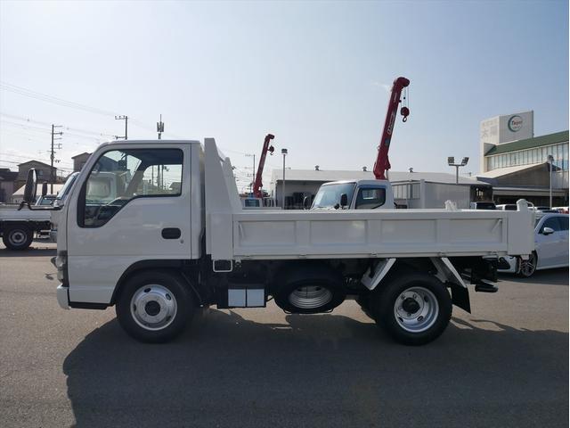 エルフトラック 3t高床強化ダンプ 5速マニュアル/3ペダル アオリ一方開仕様 新明和製(DR2-0110SY) ETC HSA(坂道発進補助装置)中間ピン2ヶ DPD(ディーゼル粒子拡散装置) ASR(駆動防滑装置)タレゴム新調 フロントフォグランプ(3枚目)