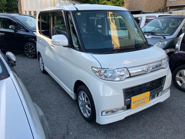 タント カスタムＸリミテッド　ナビ地デジＥＴＣ　バックモニター　パワースライド　ＨＩＤ　ＣＶＴ　ドラレコ　スマートキー　フルエアロ（3枚目）