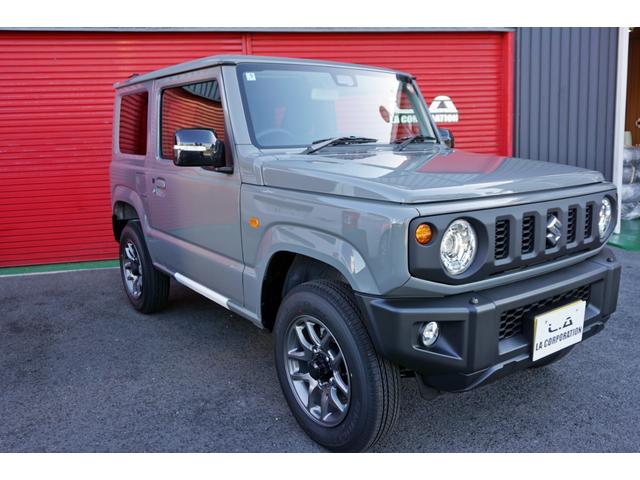 ジムニー ＸＣ　メーカー保証継承　９月２９日新規登録　未使用車　ＺＶＬミディアムグレー　スズキセーフティサポート　５ＭＴ（5枚目）