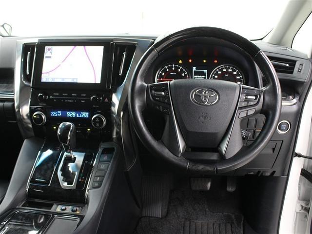 アルファード 2.5S Cパッケージ サンルーフ フルセグ メモリーナビ ミュージックプレイヤー接続可 後席モニター バックカメラ 衝突被害軽減システム ETC 両側電動スライド LEDヘッドランプ 乗車定員7人 3列シート(5枚目)