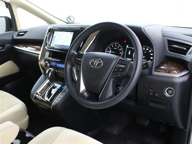 アルファード ２．５Ｘ　フルセグ　メモリーナビ　ＤＶＤ再生　ミュージックプレイヤー接続可　後席モニター　バックカメラ　衝突被害軽減システム　ＥＴＣ　ドラレコ　電動スライドドア　ＬＥＤヘッドランプ　乗車定員８人　３列シート（5枚目）