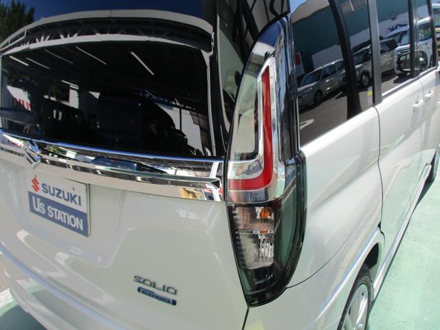 ソリオ ハイブリッドＭＸ　全方位カメラ付き　衝突被害軽減ブレーキ　ＬＥＤヘッドライト　スマートキー　プッシュスタート　左後席パワースライドドア　盗難警報装置　シートヒーター　アダプティブクルーズコントロール　アイドリングストップ（12枚目）