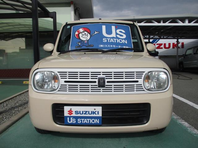 アルトラパン Ｘ　アウトレット車　ナビ　ＥＴＣ　ドラレコ装着　キーレスプッシュスタートシステム　ＬＥＤターンランプ付き電動格納式リモコンドアミラー　マニュアルエアコン　アルミホイール　フロアマット　ドアバイザー（3枚目）